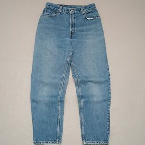 Vintage Levis 550s Relaxed Taper Leg Light wash Denim Jeans 10 Mis S 28x28